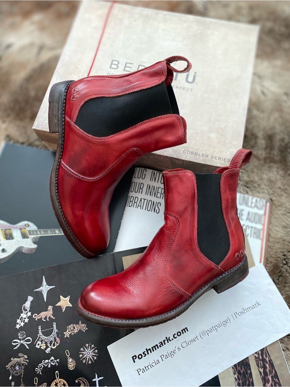 Bed Stu Nandi Leather Ankle Boots